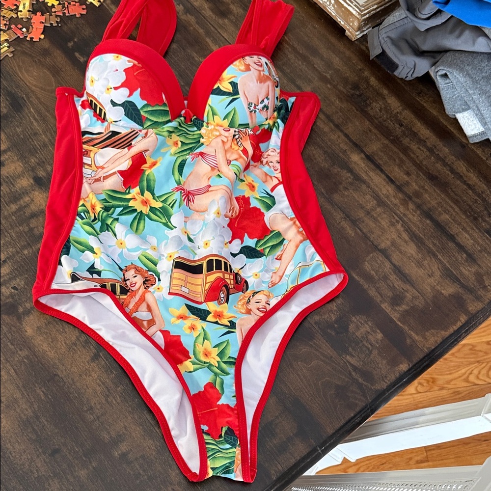 Women’s retro one piece